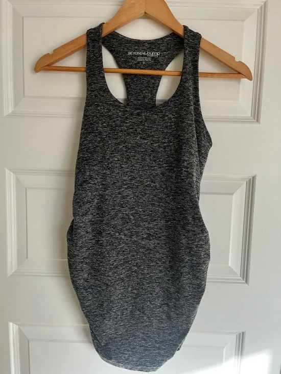 Beyond The Bump Spacedye Bases Covered Maternity Tank - Picture 2 of 5